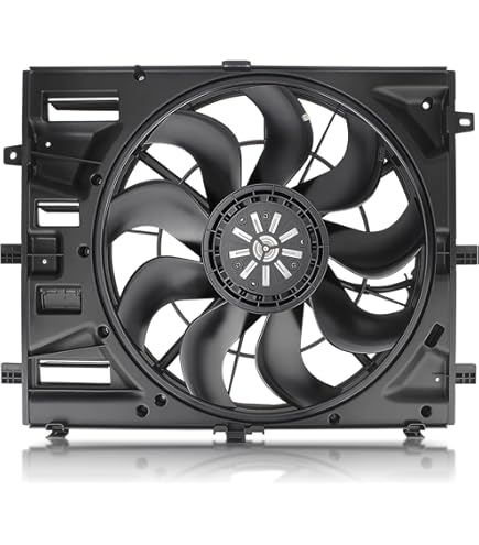 fhxn_1235★ Amazon.com: AZHZ Black Radiator Cooling Fan for Chevrolet